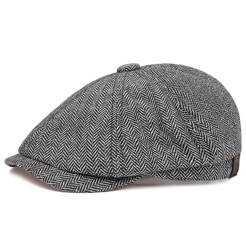 BEN | THE HERRINGBONE WOOL CAP