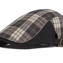 CECIL | THE CORDUROY PLAID CAP