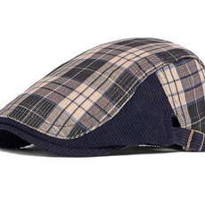 CECIL | THE CORDUROY PLAID CAP