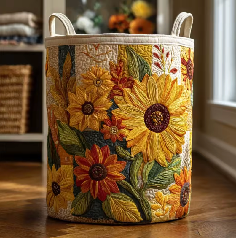 NATURE’S CHARM LAUNDRY BASKET