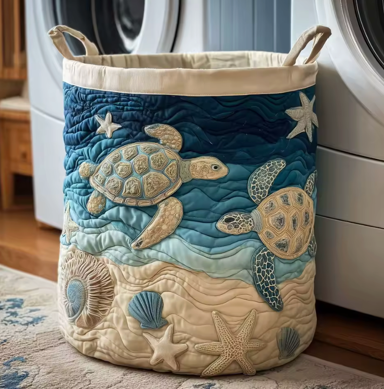 NATURE’S CHARM LAUNDRY BASKET