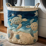 NATURE’S CHARM LAUNDRY BASKET
