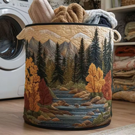 NATURE’S CHARM LAUNDRY BASKET