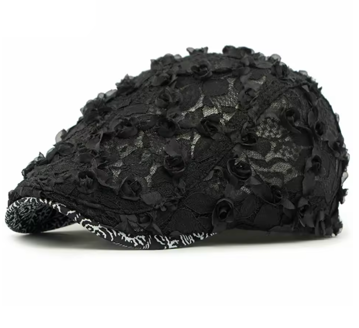 VIOLET | THE LACE BLOOM CAP