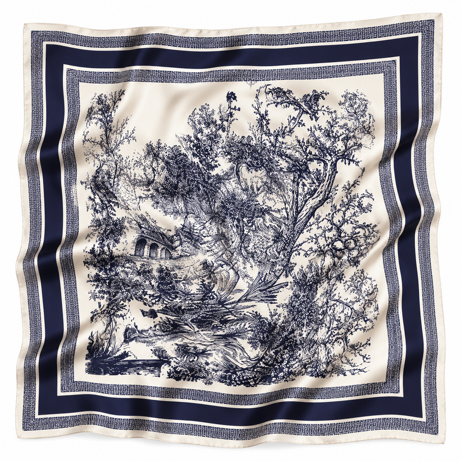 LOUISE | THE SATIN SCARF